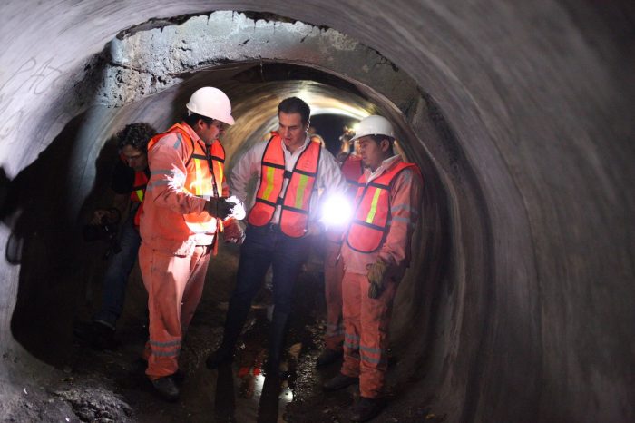 Exhorta Alcalde de Monterrey a no tirar basura, van más de 7 mil toneladas levantadas de los ductos