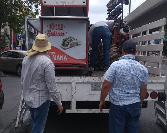 Mejoran flujo peatonal e imagen de Monterrey con operativos de comercio