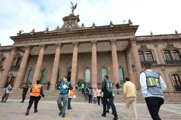 Participan más de 240 mil personas en simulacros de manera simultánea en Nuevo León