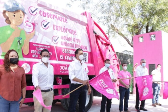 Arranca Juárez e iniciativa privada campaña de concientización rosa
