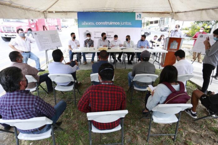 Realiza Monterrey licitación de obra en público y en el lugar de los trabajos