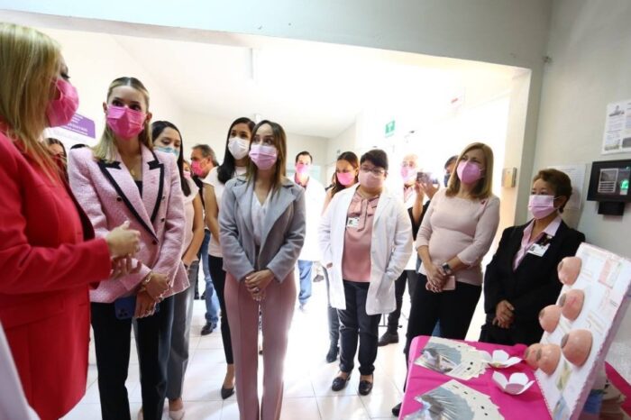 Exhorta Presidenta del DIF Municipal al diagnóstico temprano del cáncer de mama