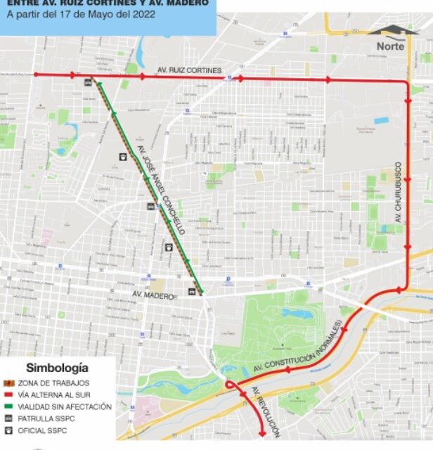 Arranca Monterrey rehabilitación del pavimento en avenida Conchello, aplicarán cierre vial