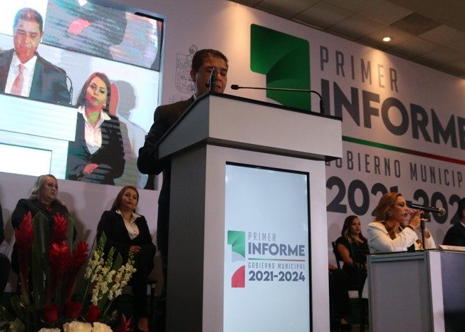 Rinde Alcalde de Juárez, Paco Treviño su Primer Informe de Gobierno