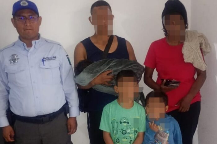 LOCALIZAN A ECUATORIANA Y TRES HIJOS EXTRAVIADOS