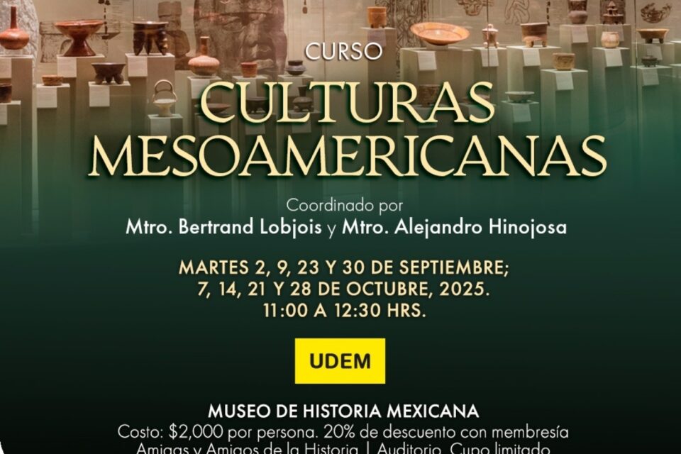 Analizarán culturas Mesoamericanas en MHM.