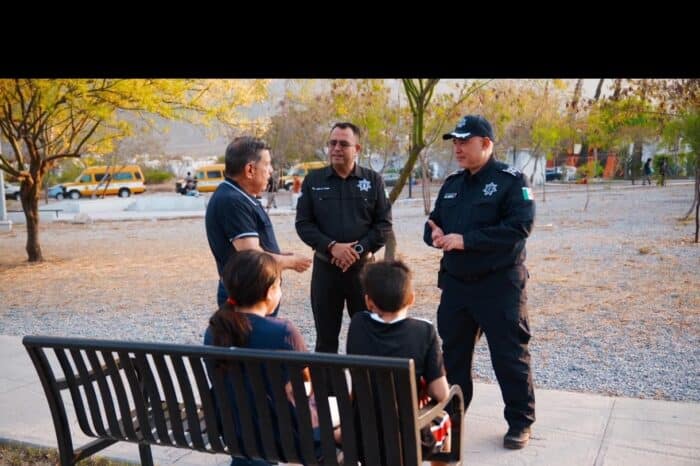 REFUERZA SANTA CATARINA SEGURIDAD CON POLICÍA EN TU PARQUE-CANCHA