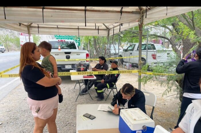 LLEVAN VACUNACIÓN A ENTRADA DE LA HUASTECA