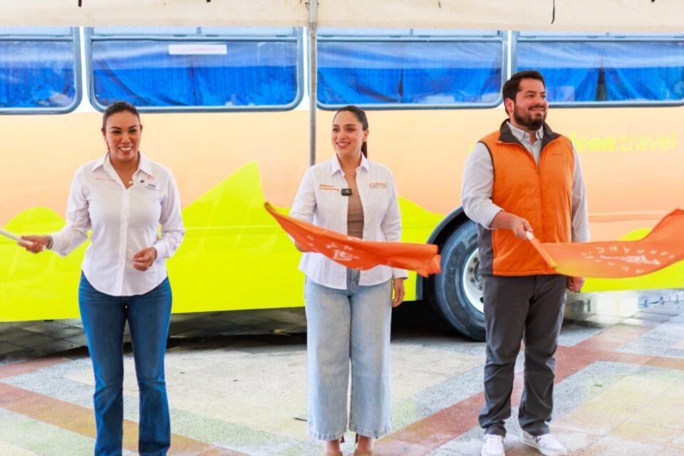 Encabeza Mónica Oyervides inicio de recorridos gratuitos Arráncate por Nuevo León 2026 en Juárez