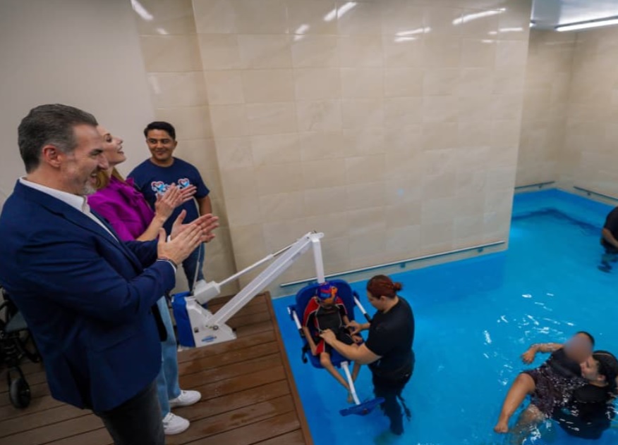 Inaugura Gobierno de Monterrey Domo Acuático 