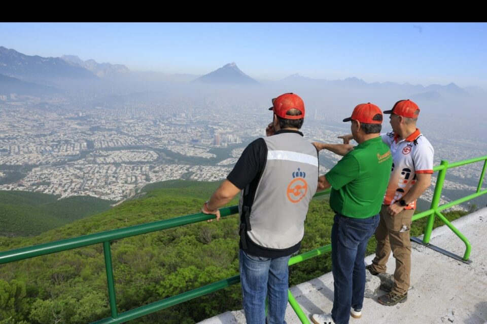 Refuerza Guadalupe infraestructura y cuidado ambiental  en el Cerro de la Silla