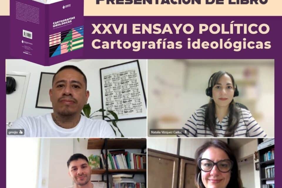 Presenta IEEPCNL el libro Cartografías ideológicas