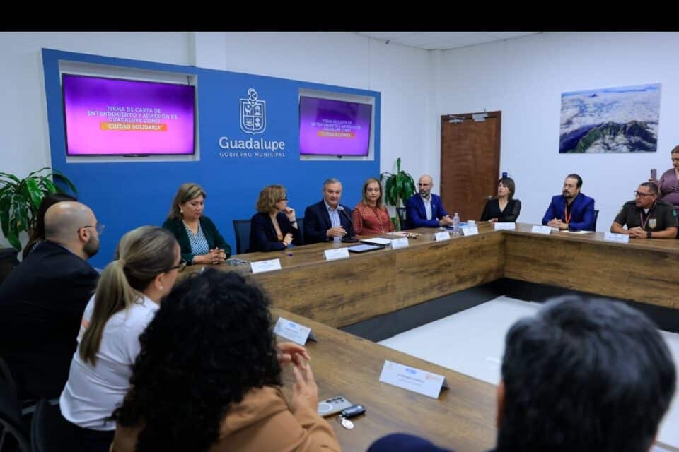 Se integra Guadalupe como Ciudad Solidaria para refugiados